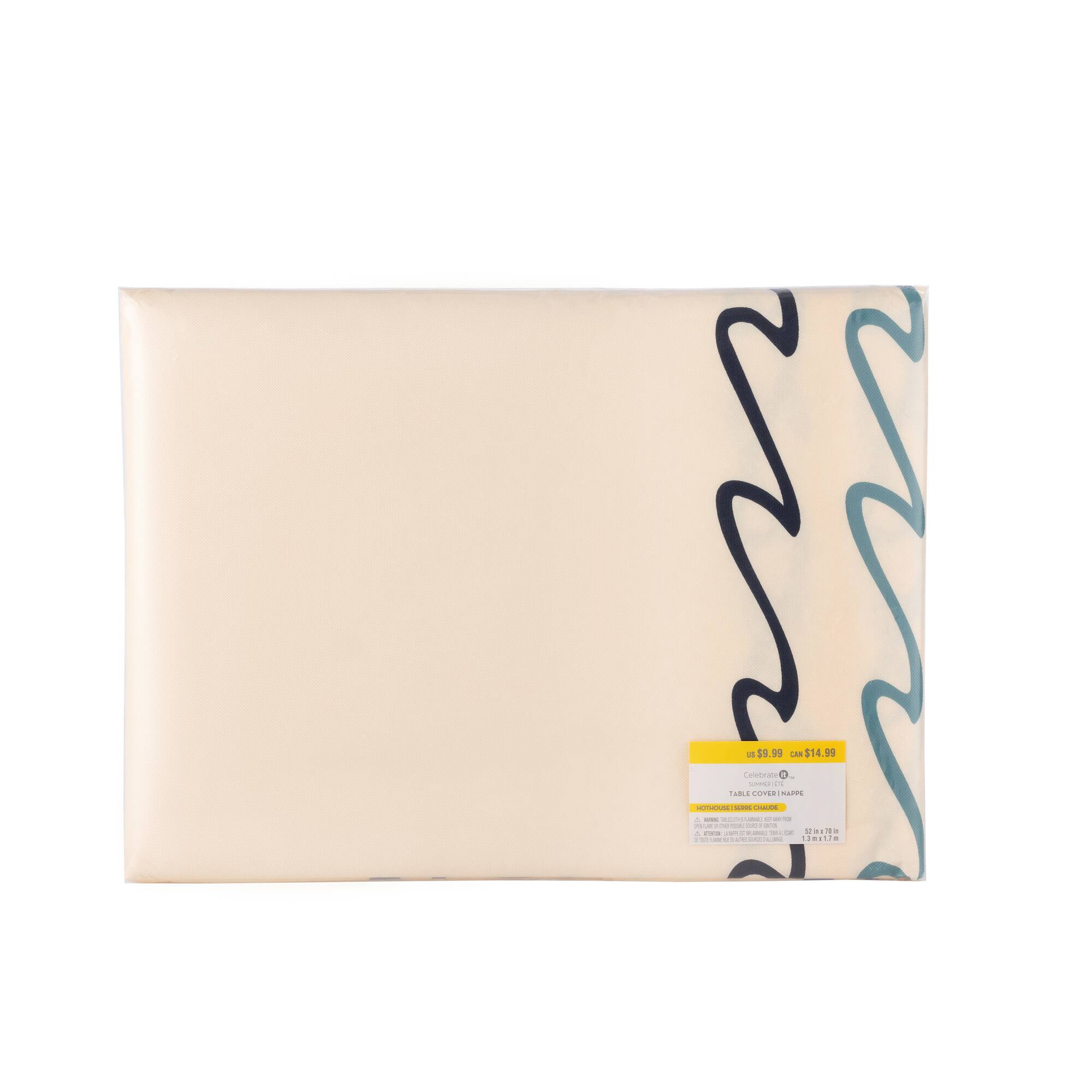 52" x 70" Summer Waves Table Cloth by Celebrate It™